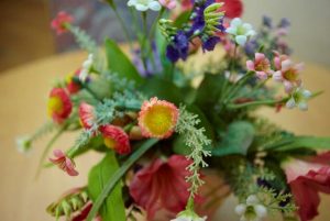 An arrangement of flowers